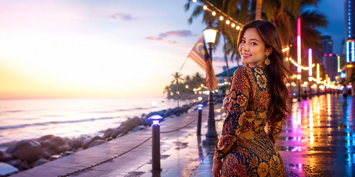 Pengguna Kuantan mengakses platform pertaruhan dalam talian dengan motif batik tempatan