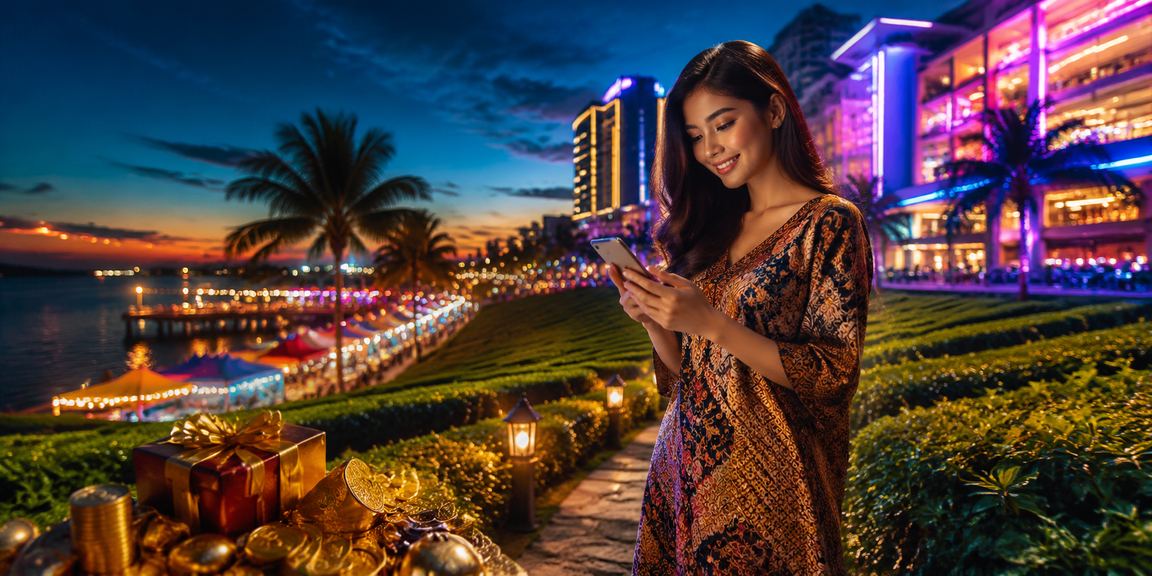 Antara muka deposit selamat cyl88 dengan motif batik Malaysia yang mencerminkan identiti tempatan platform